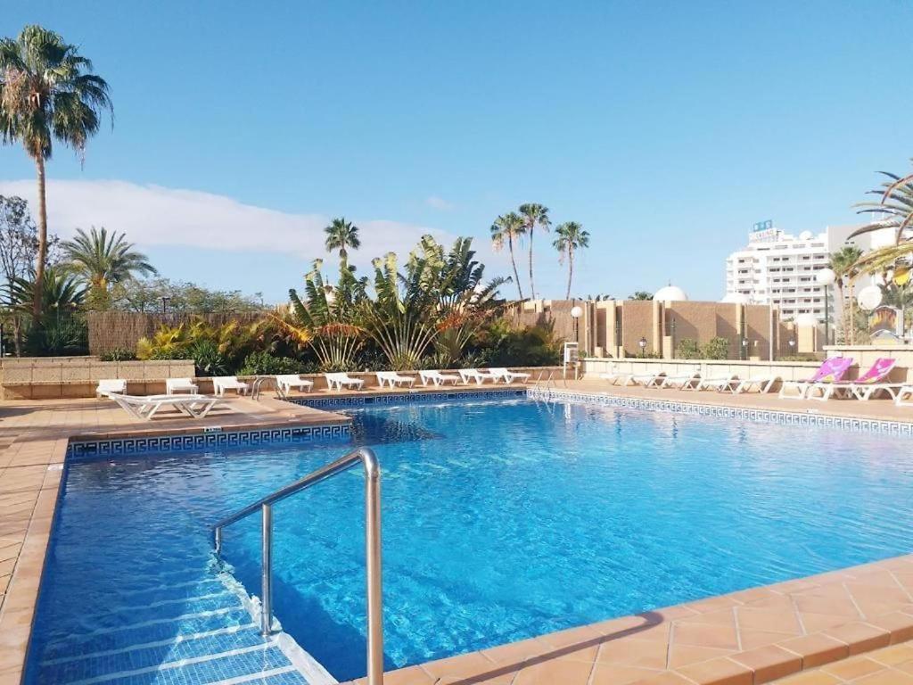 Luxury Suite Borinquen With Parking And Swimming Pool Playa de las Americas  Bagian luar foto